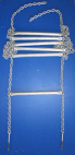 Rope ladder made from chain